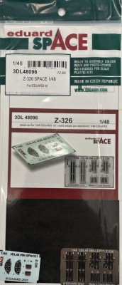 Eduard 3DL48096 Z-326 SPACE (EDU) 1/48