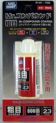 Gunze Sangyo R191 Грунтовка  Абразивная паста Mr. Compound Coarse 600, 25 мл