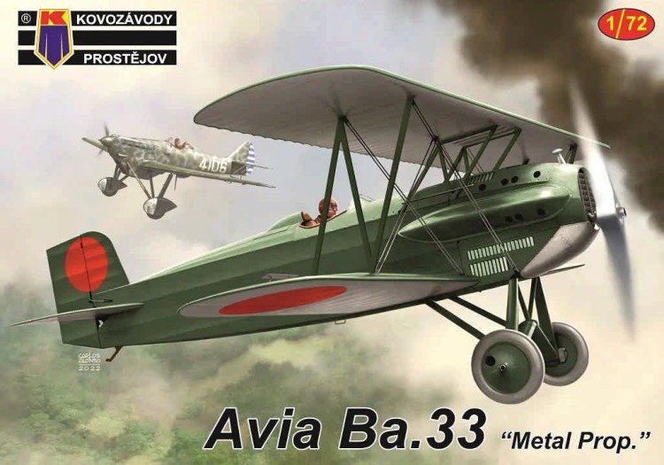 Kovozavody Prostejov 72353 Avia Ba.33 'Metal Prop.' (3x camo) 1/72