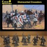 Caesar Miniatures H086 Dismounted Crusaders 1/72