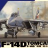 Great Wall Hobby L4834 Американский палубный истребитель F-14D «TOMCAT» 1/48