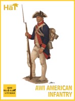 НАТ 8342 American War of Independence American Infantry set 1 1/72