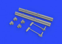 Eduard 648337 P-51D bazooka rocket launchers 1/48