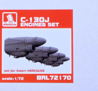 Brengun BRL72170 C-130J - Engine set (ITAL) 1/72