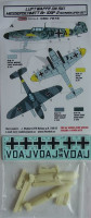 Kora Model CSD7272 Messerschmitt Bf-109F-2 Ski - Conv.set&decal 1/72