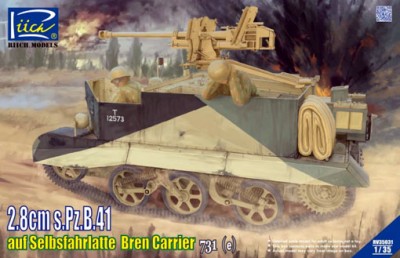 Riich Models RV35031 2,8 cm s.Pz.B.41 auf Selbstfahrlafette Bren Carrier 1:35