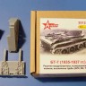 A-resin 35125 БТ-7 (1935-1937) Решетки пылеулавливатель, жалюзи, выхлопные трубы (АРК,ВЭ,Тамия) 3-D PRINT 1/35