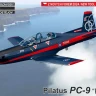 Kovozavody Prostejov 72471 Pilatus PC-9 'Part 2' (3x camo) 1/72