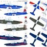 Kovozavody Prostejov 72471 Pilatus PC-9 'Part 2' (3x camo) 1/72