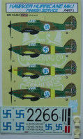 Kora Model DEC72223 Hawker Hurricane Mk.I Finnish Pt.I декали декали 1/72