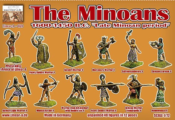 Linear-A LA020 The Minoans 1600-1450 B.C. "Late Minoan Period" 1/72