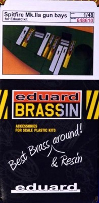 Eduard 648610 BRASSIN 1/48 Spitfire Mk.IIa gun bays (EDU)