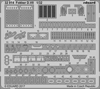 Eduard 32914 Fokker D.VII 1/32