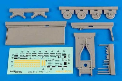 Aerobonus 320017 MHU-191I/M with aero 71A skid platform 1/32