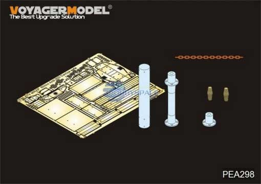 Voyager Model PEA298 Modern US M-ATV MRAP Rhino Anti IED Device sets for Kinetic Model K61007 1/35