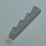 Amigo Models AМG 72108 Aircraft wheel chocks set No.1 (4 pcs.) 1/72