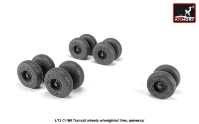 Armory ARAW72507 Transall C-160 Transall wheels with weighted tires/tyres 1/72