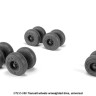 Armory ARAW72507 Transall C-160 Transall wheels with weighted tires/tyres 1/72