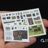 Quinta Studio QDS-32250 A-26C Invader (Hobby Boss) (малая версия) 3D Декаль интерьера кабины 1/32