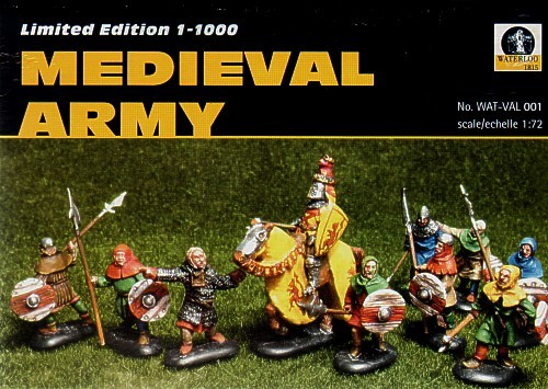 Waterloo 1815 WAT-VAL001 Medieval Peasants Army (made by Valdemar) 1/72