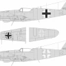 Eduard LX011 Mask Bf 109G-5/6 national insignia (AIRF) 1/24