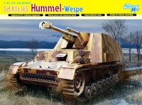 Dragon 6536 Немецкая САУ Sd.Kfz.165 «Hummel-Wespe» 1/35