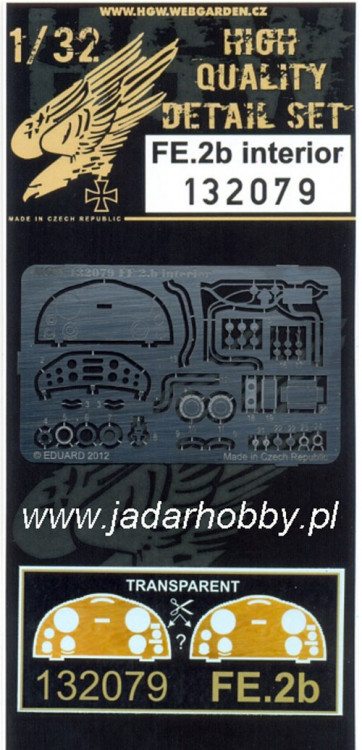 HGW 132079 FE.2b interior. Detail set. 1/32