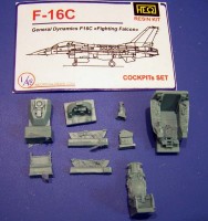 NeOmega 48008 F-16C кабина 1/48