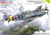Az Model 76062 Bf 109E-4 'Slovak Service' (3x camo) 1:72
