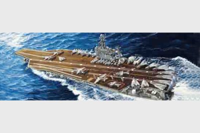 Trumpeter 05754 Авианосец CVN-71 &quot;Т. Рузвельт&quot; 2006г. 1/700