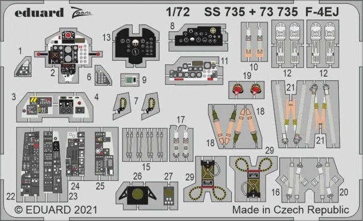 Eduard SS735 F-4EJ (FINEM) 1:72