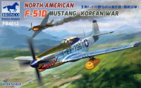 Bronco FB4012 North American F-51D Mustang Korean War 1/48