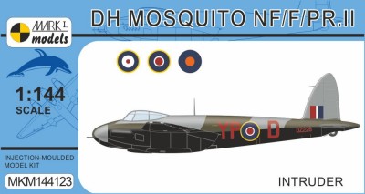 Mark 1 Models MKM-144123 DH Mosquito NF/F/PR.II 'Intruder' 1/144
