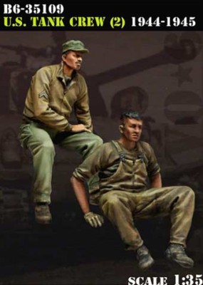 Bravo6 35109 US Tank Crew (2) 1944-45 1/35