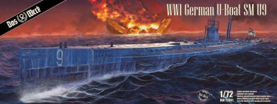 Das Werk DW72001 WWI U-Boat SM U9 1/72