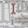 Eduard 3DL48173 MiG-21PFM turquoise SPACE (EDU) 1/48