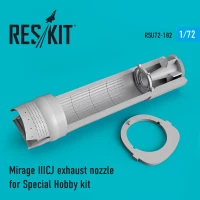 Reskit RSU72-182 Mirage IIICJ exhaust nozzle (SP.HOB.) 1/72