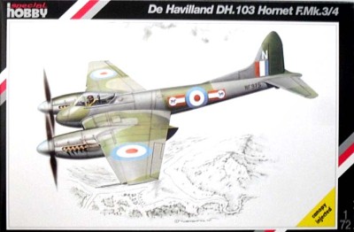 Special Hobby SH72054 DE HAVILLAND DH.103 HORNET F.MK.3/4 1/72