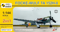 Mark 1 Models MKM-14437 Fw Ta 152H-0 'Reich Defender' (2-in-1) 1/144