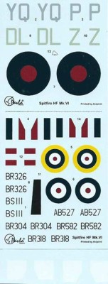 Pavla Models U48065 1/48 Spitfire HF Mk.VI det.set+canopy+decal (AIRF)