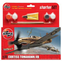 Airfix 55101 Curtiss P40 Starter Side 1 1/72