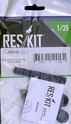 Reskit RS35-0013 AH-64 Apache Type 2 Колеса (ACAD) 1/35