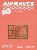 Airwaves (etched) AEC72029 Mikoyan MiG-29A 'Fulcrum' Canopy Set 1/72