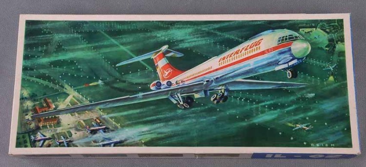 Veb Plasticart Ил-62 1/100