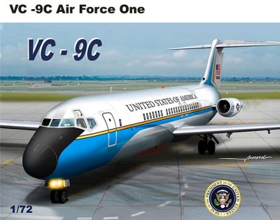 Mach 2 GP112AF1 Douglas DC-9 Air Force 1 (VC-9C) 1/72