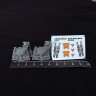 Metallic Details MDR48259 Ejection seat KM-1M x 2 with seatbelts (3d-printed) 1/48