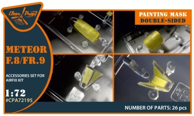 Clear Prop A72195 Meteor F.8/FR.9 paint.mask double-sided (AIR) 1/72
