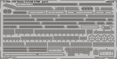 Eduard 17029 USS Nimitz CVN-68 1/700
