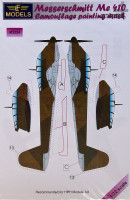 LF Model M3224 Mask Messerschmitt Me 410 (HPH) 1/32