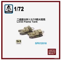 S-Model SP072018 L3/33 Flame Tank 1/72 